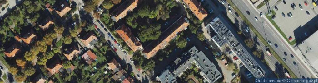 Zdjęcie satelitarne Aleja Grunwaldzka al.