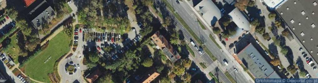 Zdjęcie satelitarne Aleja Grunwaldzka al.