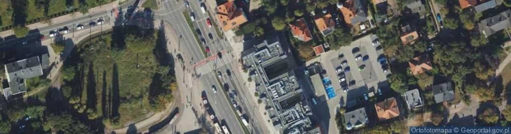 Zdjęcie satelitarne Aleja Grunwaldzka al.