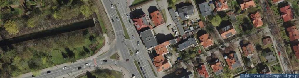 Zdjęcie satelitarne Aleja Grunwaldzka al.