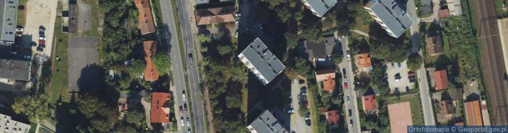 Zdjęcie satelitarne Aleja Grunwaldzka al.