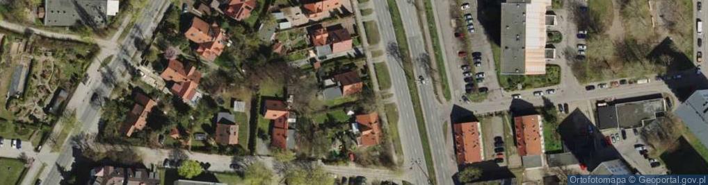 Zdjęcie satelitarne Aleja Grunwaldzka al.