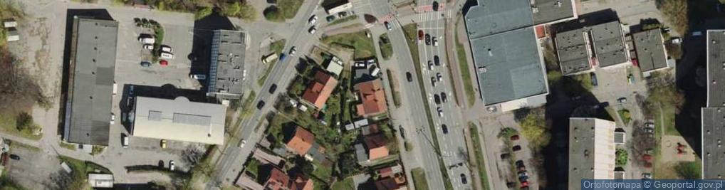 Zdjęcie satelitarne Aleja Grunwaldzka al.