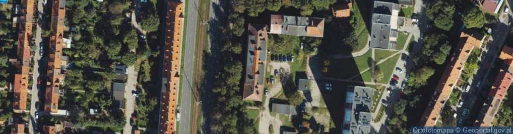 Zdjęcie satelitarne Aleja Hallera Józefa, gen. al.