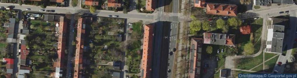 Zdjęcie satelitarne Aleja Hallera Józefa, gen. al.