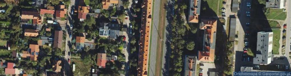 Zdjęcie satelitarne Aleja Hallera Józefa, gen. al.