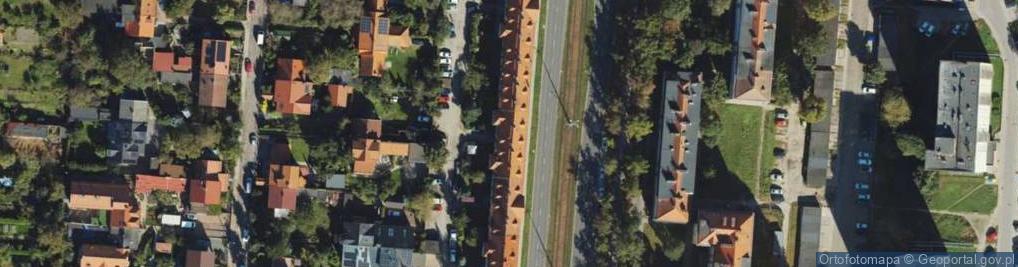 Zdjęcie satelitarne Aleja Hallera Józefa, gen. al.