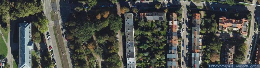 Zdjęcie satelitarne Aleja Hallera Józefa, gen. al.