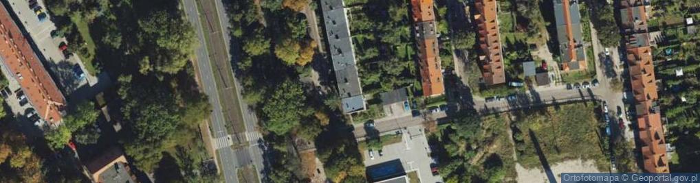 Zdjęcie satelitarne Aleja Hallera Józefa, gen. al.