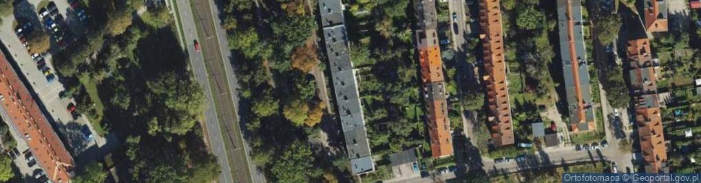 Zdjęcie satelitarne Aleja Hallera Józefa, gen. al.