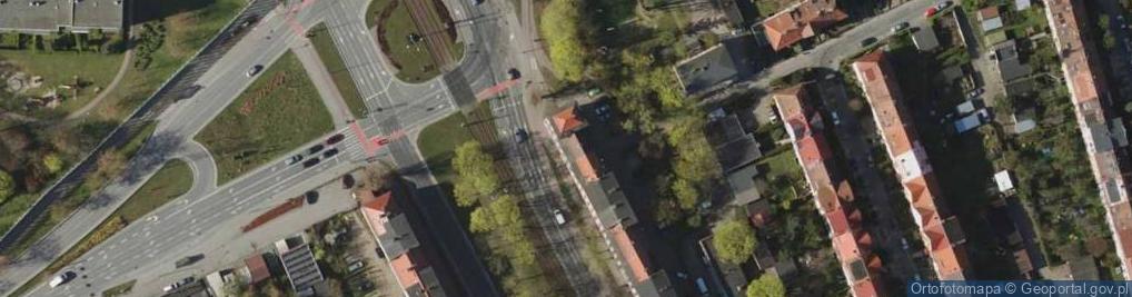 Zdjęcie satelitarne Aleja Legionów al.