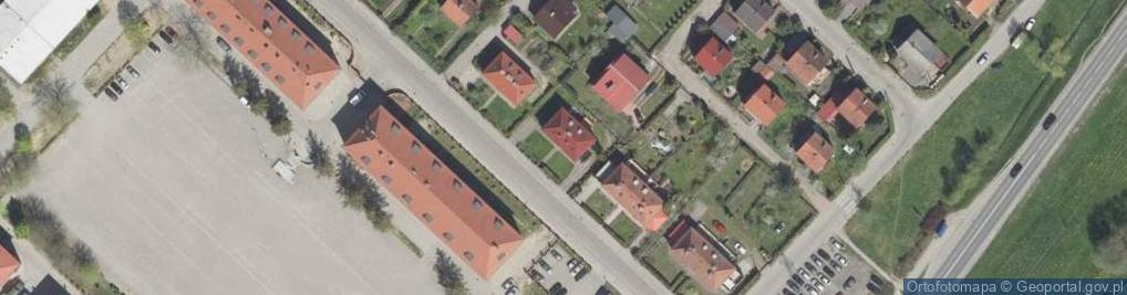 Zdjęcie satelitarne Aleja Wojska Polskiego al.