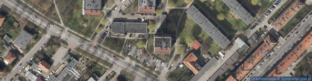 Zdjęcie satelitarne Aleja Majowa al.