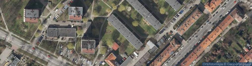 Zdjęcie satelitarne Aleja Majowa al.
