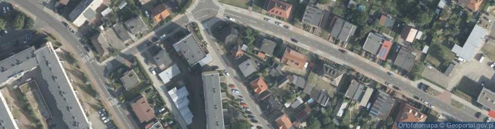Zdjęcie satelitarne Aleja Róż al.