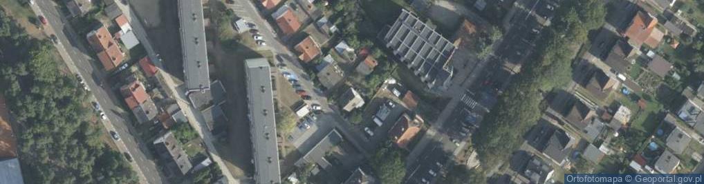 Zdjęcie satelitarne Aleja Róż al.
