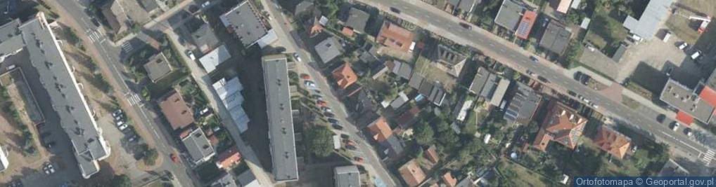 Zdjęcie satelitarne Aleja Róż al.