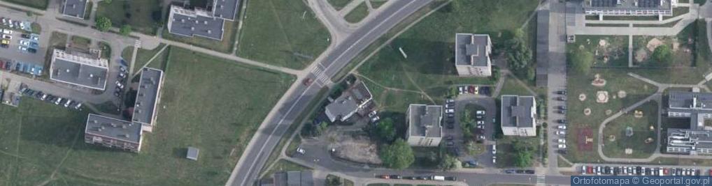 Zdjęcie satelitarne Aleja Jagiellonów al.