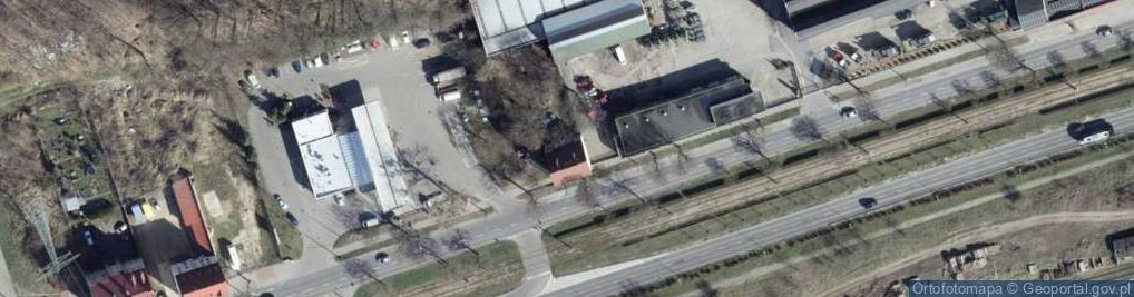 Zdjęcie satelitarne Aleje 11 Listopada al.
