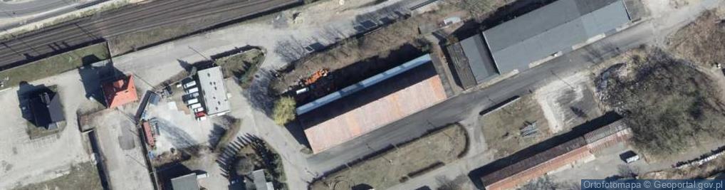Zdjęcie satelitarne Aleje 11 Listopada al.