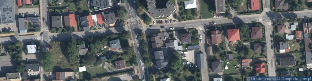 Zdjęcie satelitarne Aleja Niepodległości al.