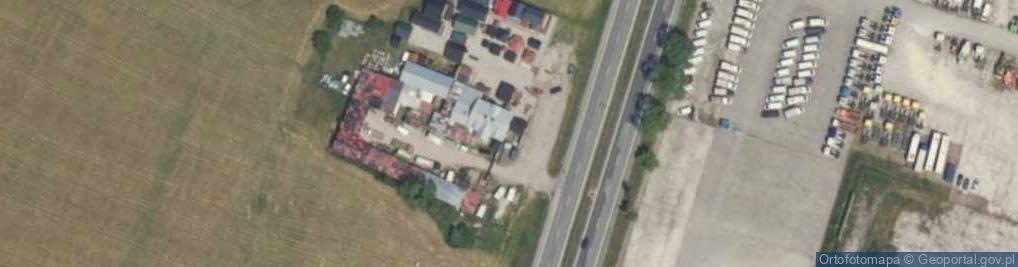 Zdjęcie satelitarne Aleja Krakowska al.