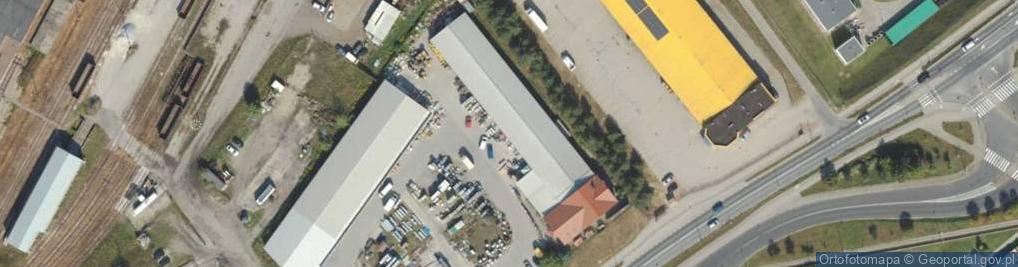 Zdjęcie satelitarne Aleja Jana Pawła II al.