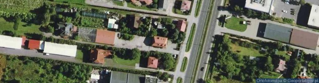 Zdjęcie satelitarne Aleja Krakowska al.