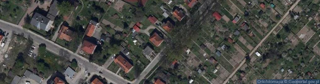 Zdjęcie satelitarne Aleja Dębowa al.