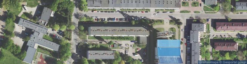 Zdjęcie satelitarne Aleja Tysiąclecia al.