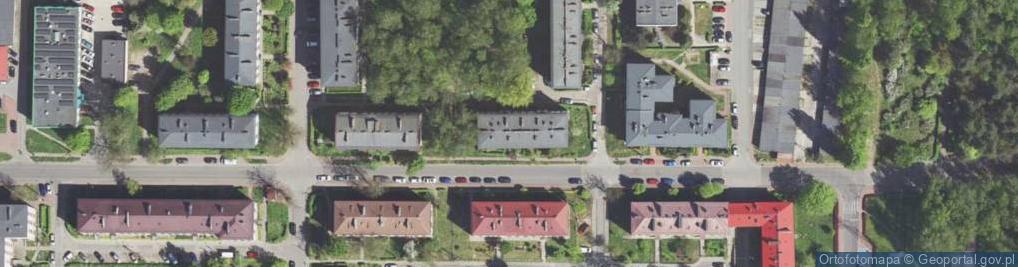 Zdjęcie satelitarne Aleja Tysiąclecia al.