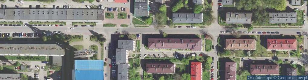 Zdjęcie satelitarne Aleja Tysiąclecia al.