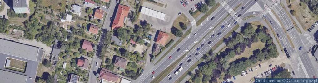 Zdjęcie satelitarne Aleja Jana Pawła II al.