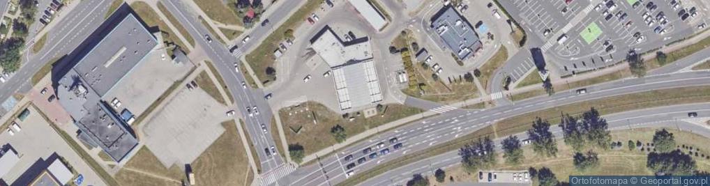 Zdjęcie satelitarne Aleja Jana Pawła II al.