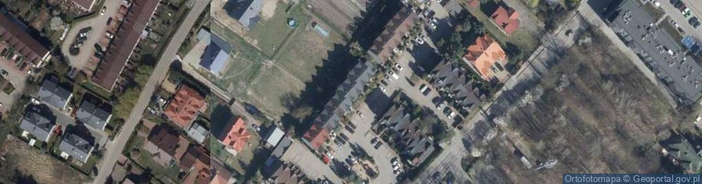 Zdjęcie satelitarne Aleja Bzów al.