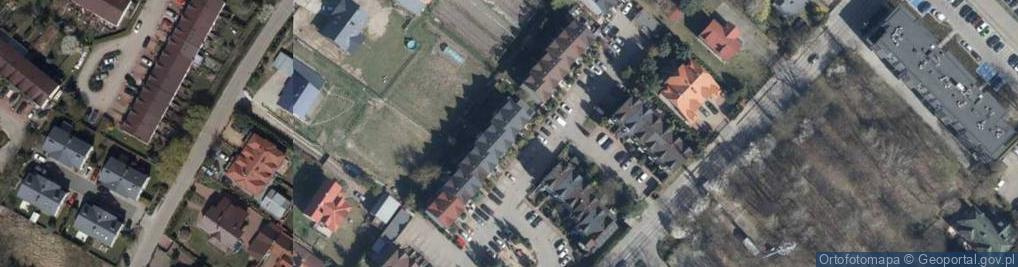 Zdjęcie satelitarne Aleja Bzów al.