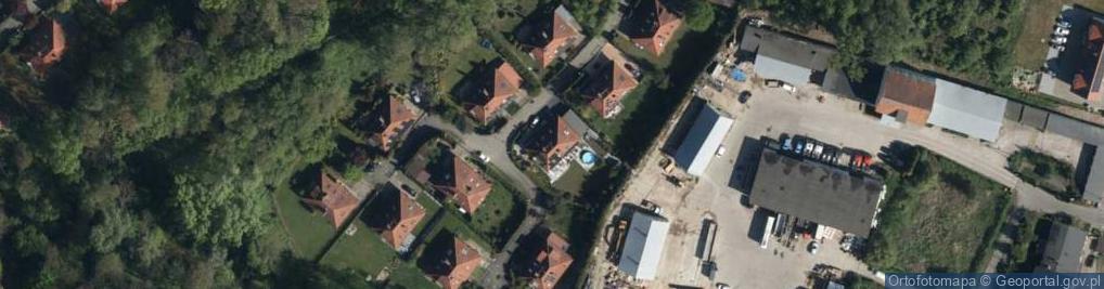 Zdjęcie satelitarne Alabastrowa ul.