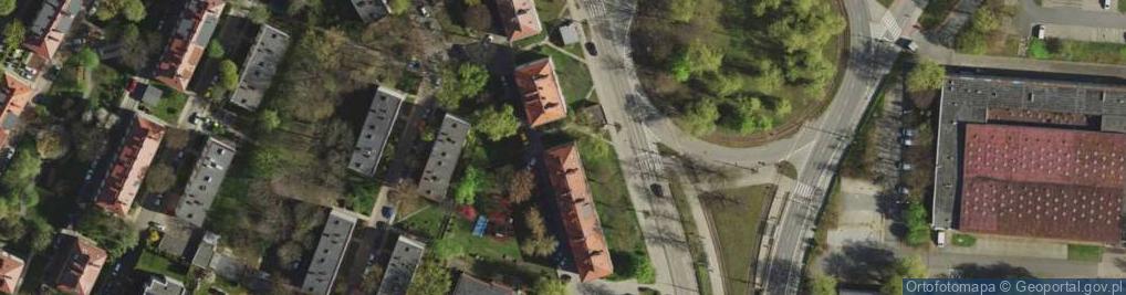 Zdjęcie satelitarne Aleja Korfantego Wojciecha al.