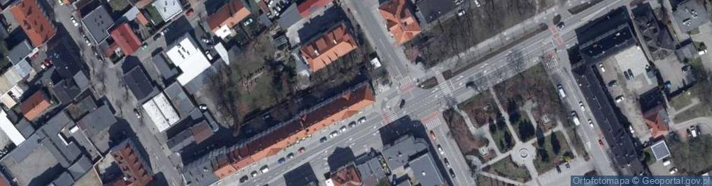 Zdjęcie satelitarne Aleja Jana Pawła II al.