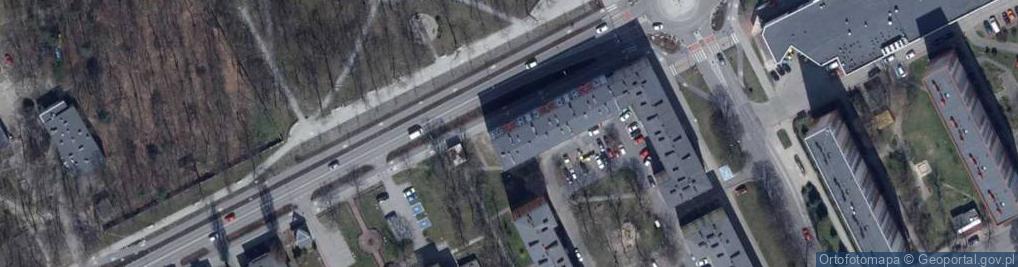 Zdjęcie satelitarne Aleja Jana Pawła II al.