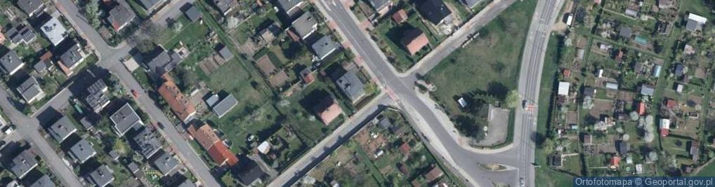 Zdjęcie satelitarne Aleja Spokojna al.