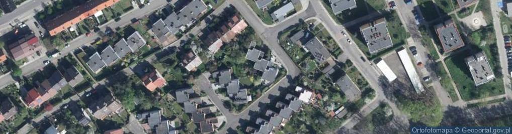 Zdjęcie satelitarne Aleja Róż al.