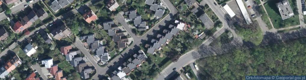 Zdjęcie satelitarne Aleja Róż al.