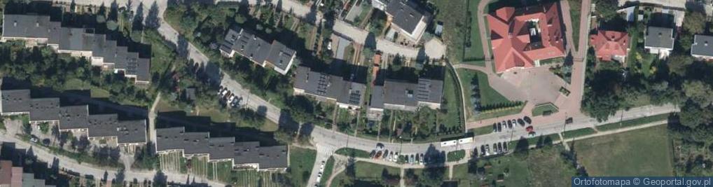 Zdjęcie satelitarne Alabastrowa ul.