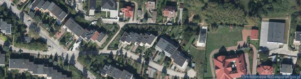 Zdjęcie satelitarne Alabastrowa ul.