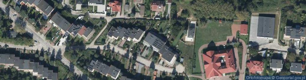 Zdjęcie satelitarne Alabastrowa ul.