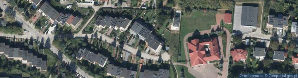 Zdjęcie satelitarne Alabastrowa ul.