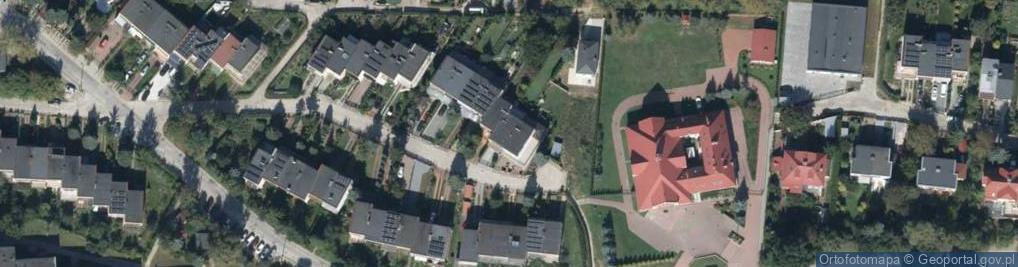 Zdjęcie satelitarne Alabastrowa ul.