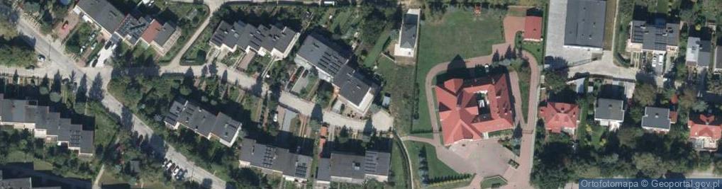 Zdjęcie satelitarne Alabastrowa ul.