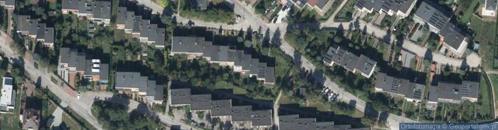 Zdjęcie satelitarne Alabastrowa ul.
